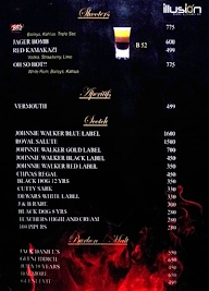 Illusion Lounge menu 4