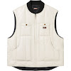 supreme®/dickies® leather work vest fw23