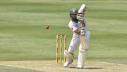 Hashim Amla of South Africa during day 2 of the 3rd Sunfoil Test match between South Africa and India at Bidvest Wanderers Stadium on January 25, 2018 in Johannesburg.