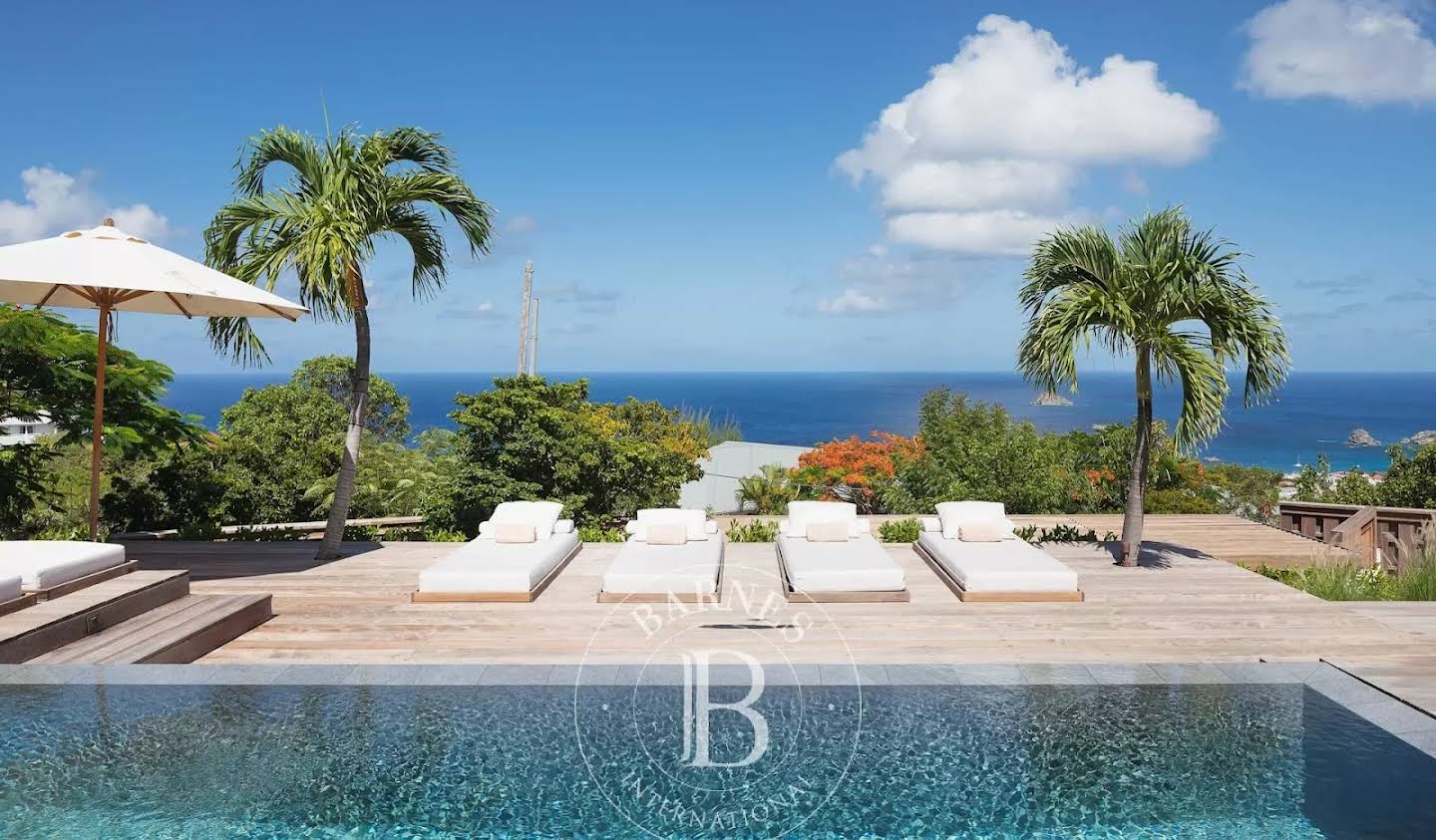 Villa with pool and terrace Saint Barthelemy