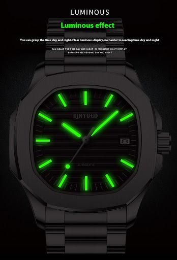 Title 10, Mens Luminous Automatic Mechanical Watch. Expe...