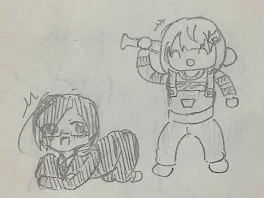 美術部幽霊部員の落書き