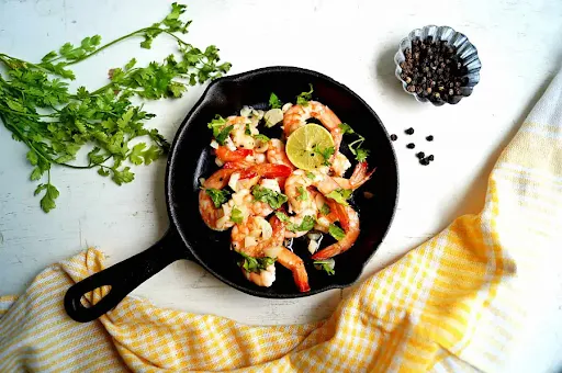 Butter Garlic Prawns