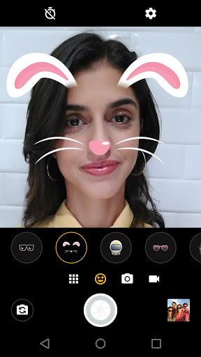 Screenshot Moto Face Filters