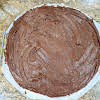 Thumbnail For Brownie Batter Pressed Out Into A Round Pan.