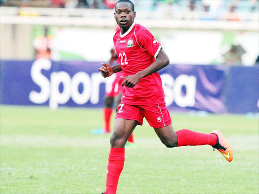 Posta Rangers forward Cavin Odongo. /enos teche