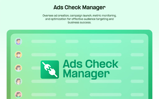 Ads Check Manager by SMIT