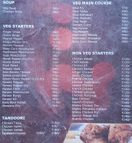 Nihar Food Palace menu 1