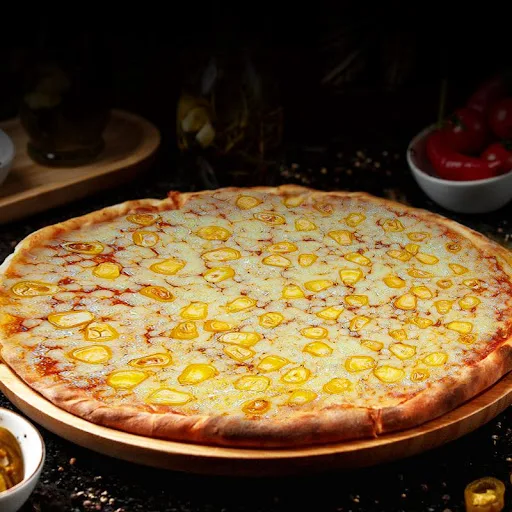 Jain Cheese & Corn Pizza