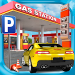 Cover Image of Download Gas Station Car Parking Game 1.2 APK