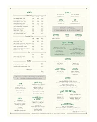 Woodside Inn menu 2