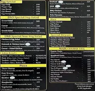 Drink & Dine menu 3