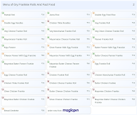 Gry Frankkie Rolls And Fast Food menu 2