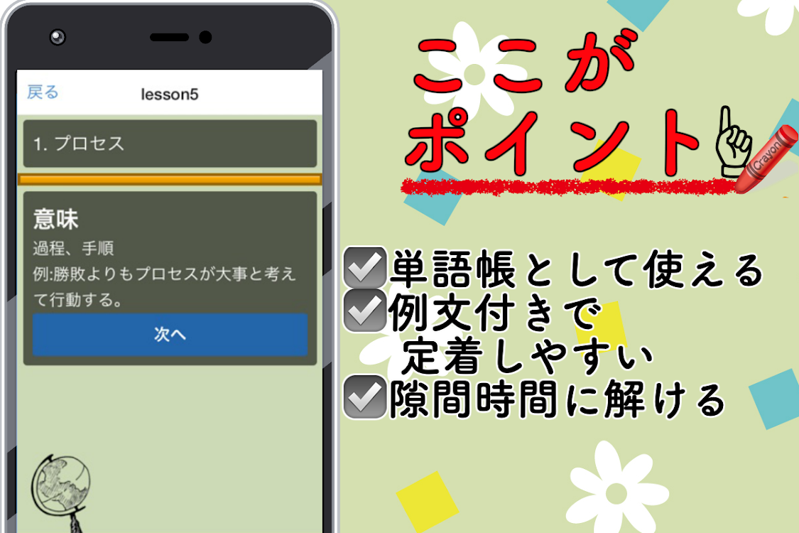 一般常識アプリ 無料 語彙力診断 ボキャブラリー ビジネス用語 単語帳 教養 By Hang In There Android Apps Appagg