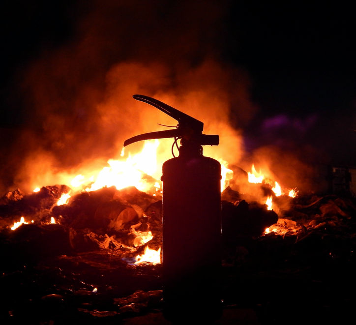 Twins died in a shack fire in Windmill Park, Boksburg. Stock photo.