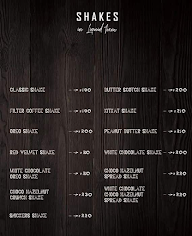 Brownie Heaven menu 1