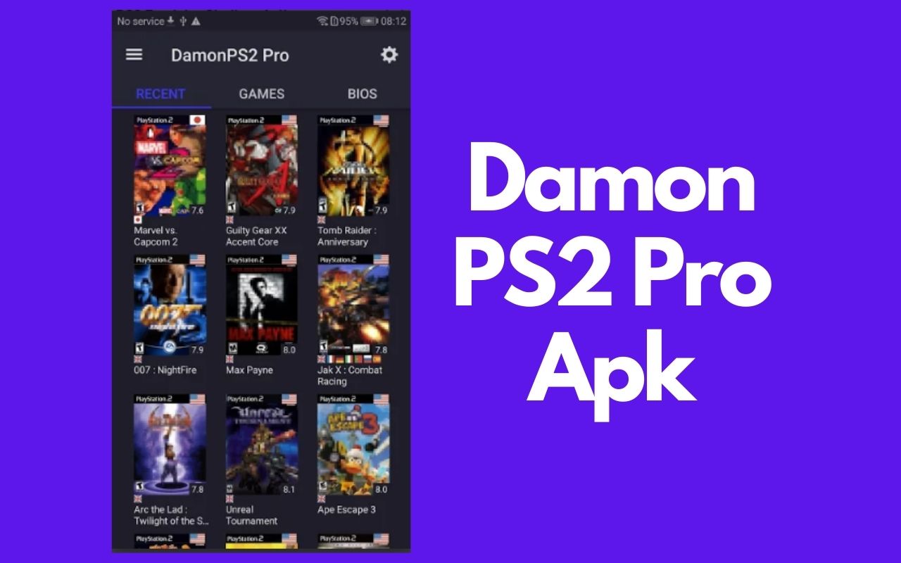 [PSP PPSSPP PS2 Emulator]- Damon PS2 Pro Apk Preview image 1