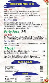 Vg Grill Food & Soft Beverage menu 2