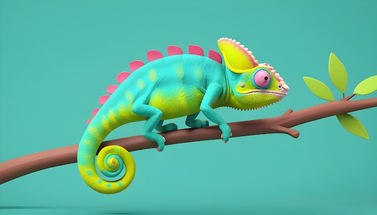 A chameleon