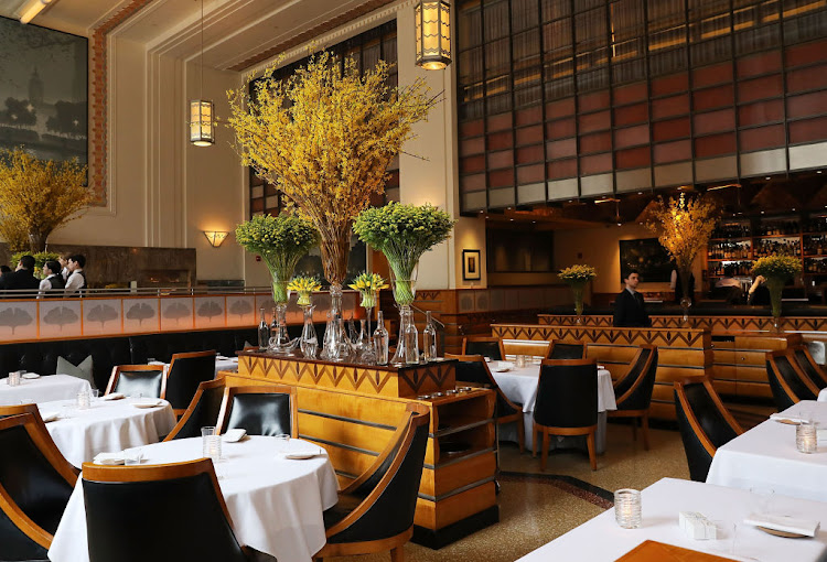 The main dining room is set for dinner at Eleven Madison Park on April 6 2017 in New York City.