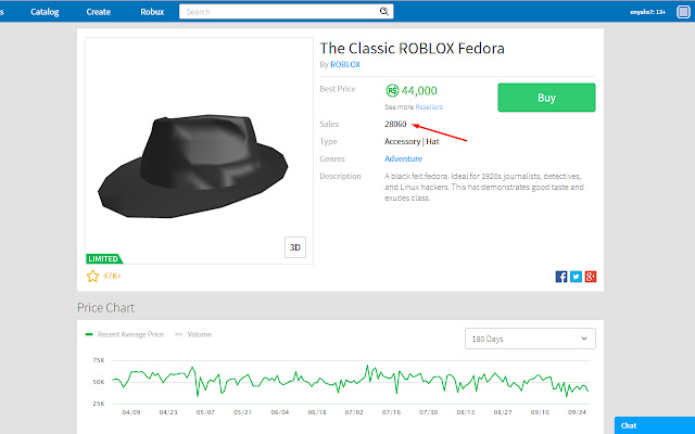 Roblox Pro - sold roblox accounts from 2008 2016 along with fedora