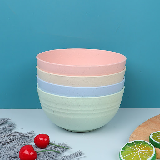 Title 8, Creative Wheat Straw Rice Bowl For Home Use, ec...