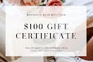 Magnolia Blue Flowers - Gift Certificate item