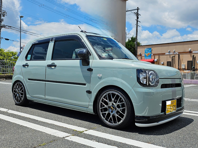 ミラ トコットのダミーヒンジ・６月もよろしくお願いしますに関するカスタム事例の投稿画像1枚目