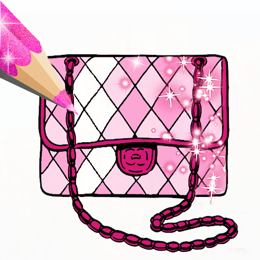 Surprise Dolls Handbags Glitter Coloring Pages