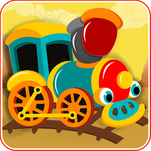 Baby Puzzles: Trains logo