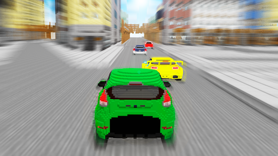  Block City Racing 3D- ekran görüntüsü küçük resmi  