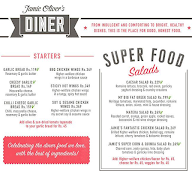 Jamie Oliver's Diner menu 1