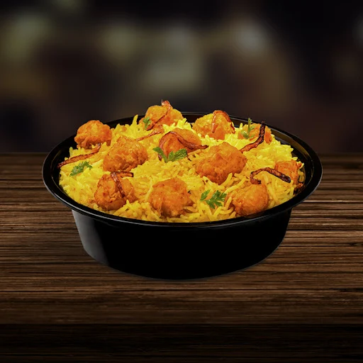 Paneer Popcorn Biryani Bowl