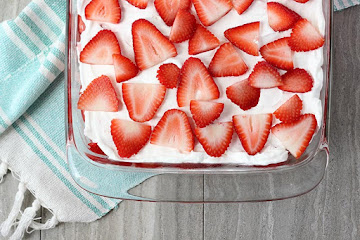 5 Minute Strawberry Dessert