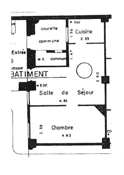 Vente appartement 2 pièces 27.5 m² à La plaine saint denis (93210), 107 500 €