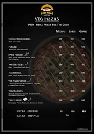 Auro Pizza menu 1