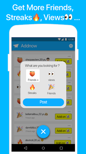 Screenshot Friends for Snapchat - AddNow