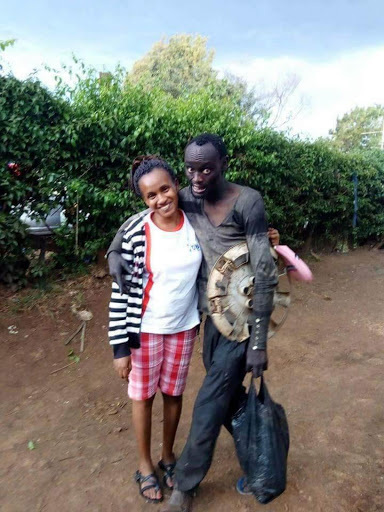 kenyan woman saver her drug addict schoolmate