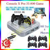 Máy Chơi Game Điện Tử Cao Cấp Super Console X - Tích Hợp 33.000+ Trò Chơi - Máy Chơi Game Không Dây