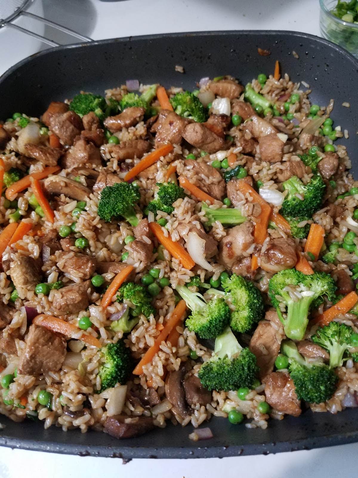 Pork Fried Rice | Just A Pinch Recipes