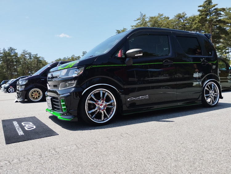 ワゴンRのMH55S・DADギャルソン・山梨オフ会・ゴールデンウィーク・5月もよろしくお願いしますに関するカスタム事例の投稿画像1枚目