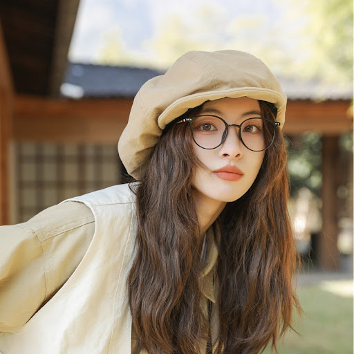 Title 1, Minimalist Washed Cotton Solid Color Beret for ...