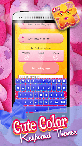 Cute Color Keyboard Themes