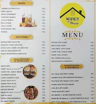 Bhukkad House menu 1