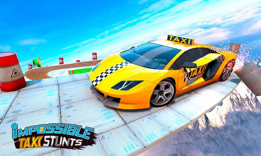 Taxi Car Stunts 3D: GT Racing Car Games screenshots 15