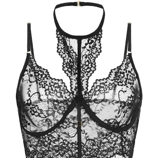 Title 2, Lace 3 Piece Underwear Set with Underwire for c...