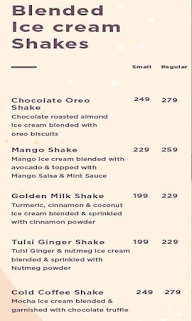 Artiste - Handcrafted Ice Cream menu 7