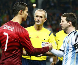 VIDEO: ballenjongen losjes tegen de grond in Messi-CR7-duel