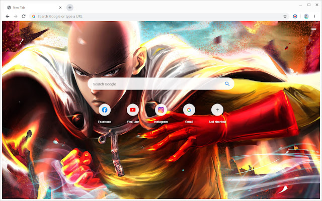 Saitama / One-Punch Man Wallpapers New Tab