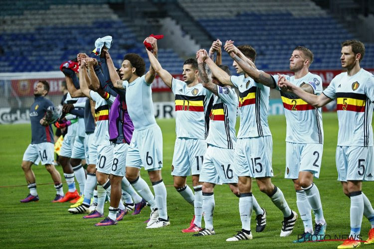 Les Diables seront quatrièmes au classement FIFA